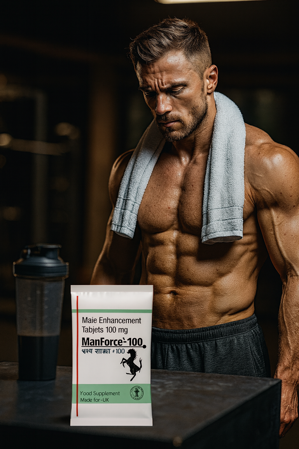 ManForce Men's Vitality Boost – Natural Energy & Performance Support Supplement 40 Pack