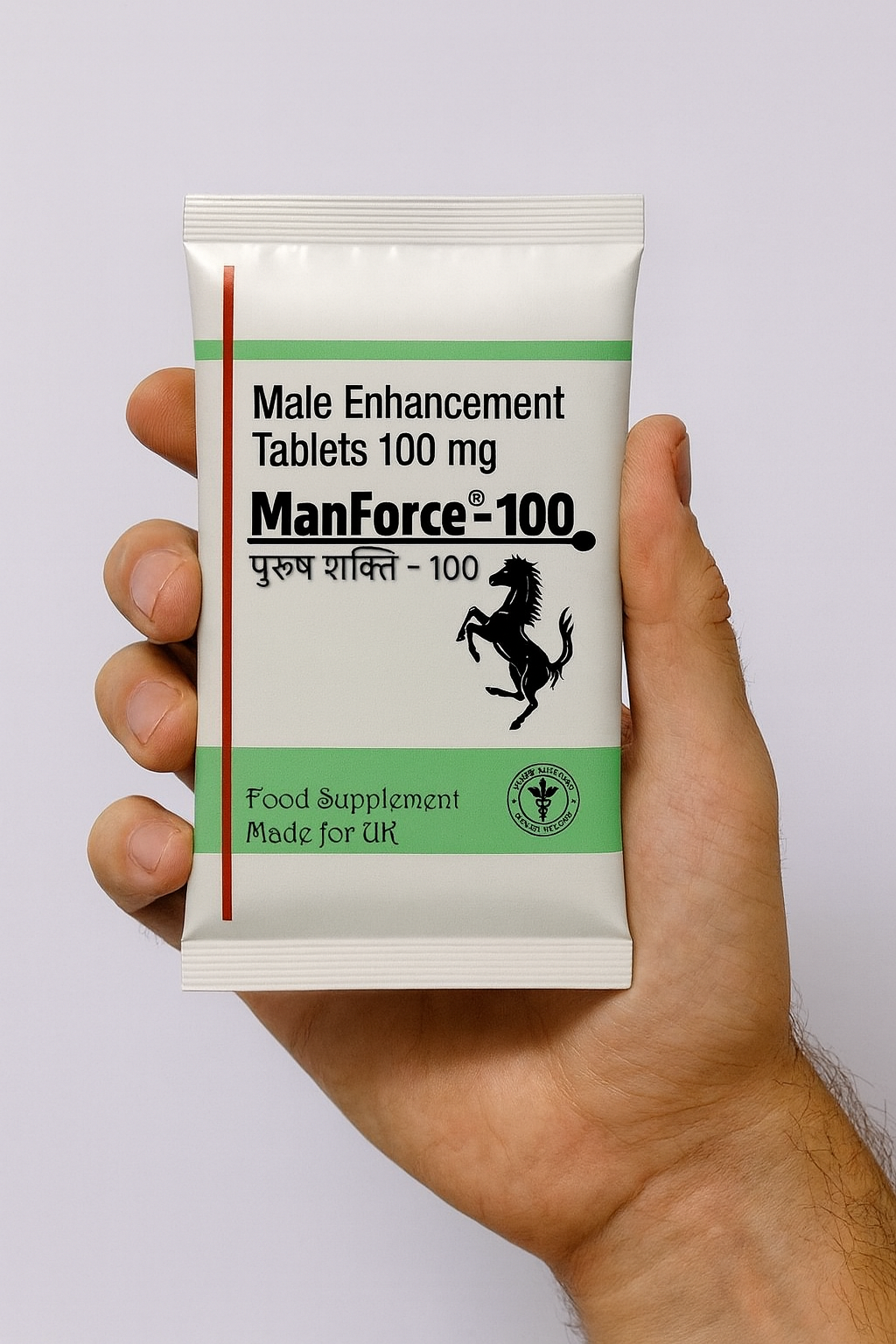 ManForce Men's Vitality Boost – Natural Energy & Performance Support Supplement 10 Pack