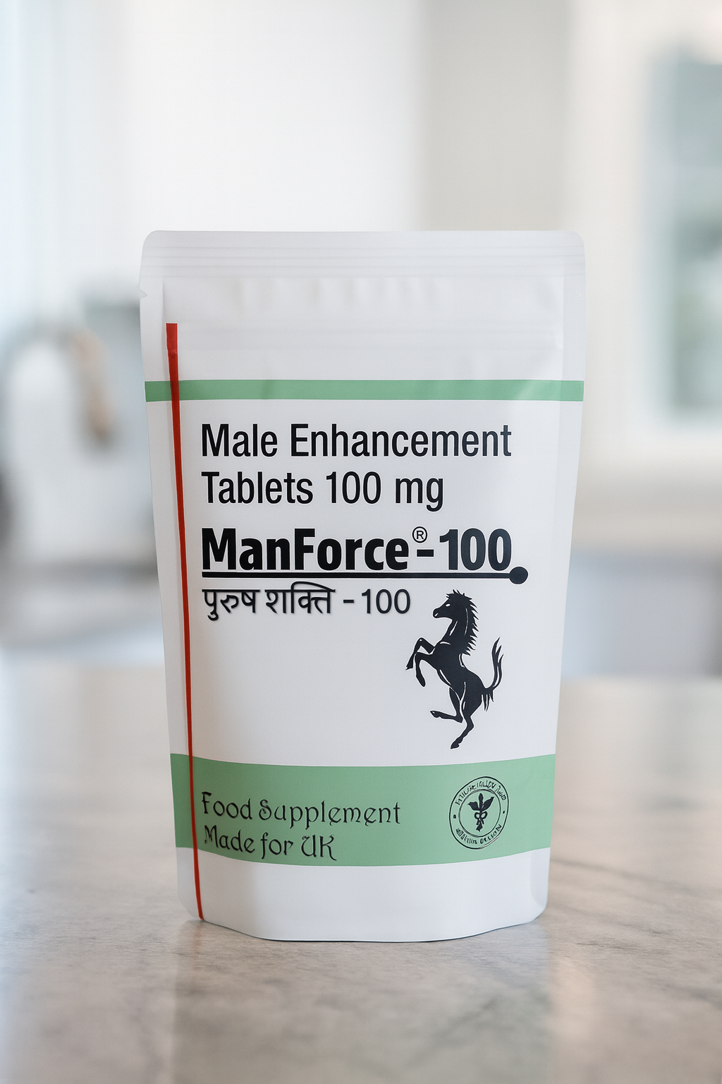 ManForce Men's Vitality Boost – Natural Energy & Performance Support Supplement 40 Pack